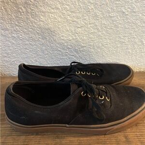 Vans Classic Black Canvas Sneakers